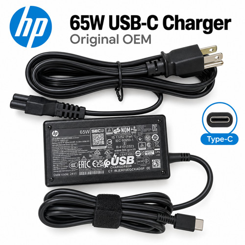 Oem 65w usb type c - hp,